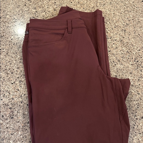 Lululemon Burgundy Dress Pants - Picture 3 of 6